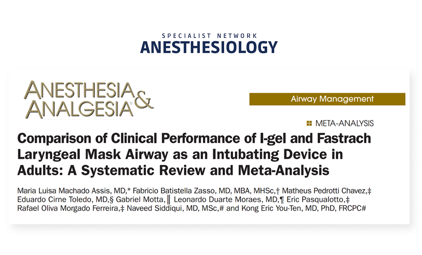 Anesthesiology